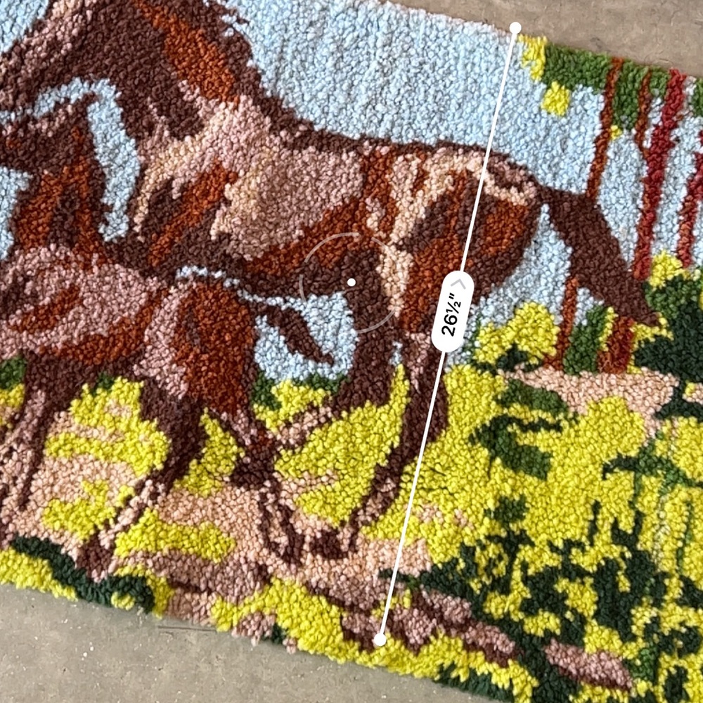 Wild Horse Tapestry Rug - Multicolor - Picture 5 of 5